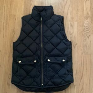 J Crew quilted puffer vest